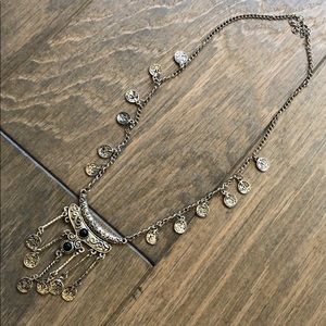 Bohemian coin necklace NWOT